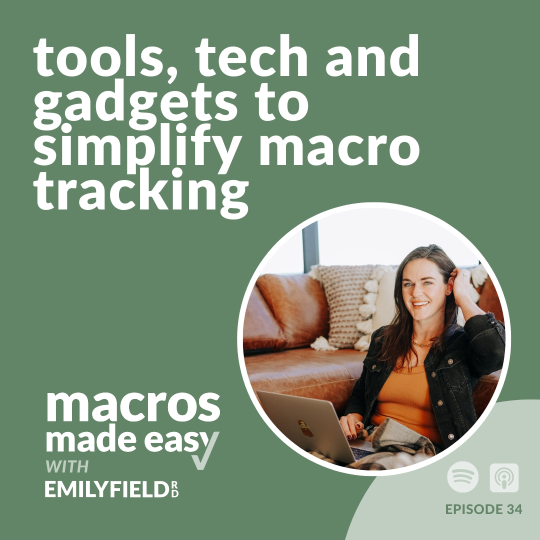 tools, tech and gadgets to simplify macro tracking, registered dietitian, macro tracking, nutrition, technology tools, MyFitnessPal, Macros First, Chronometer, food logging apps, macro targets, meal planning, fitness devices, calorie tracking, wearable technology, smart devices, digital food scale, meal prep, Instant Pot, air fryer, micronutrient tracking, food database, health and performance, busy lifestyles, meal planning apps, food education, kitchen tools, community support, tracking consistency, sustainable relationship with food, practical advice, health goals, food entries, recipe suggestions, shopping lists, macro education, dietary preferences, user-generated content, exercise integration, long-term dietary trends, calorie burn, body composition, food accuracy, macro tetris, motivation, real-time feedback, information overload, mindful tracking, balanced approach, comprehensive view of health