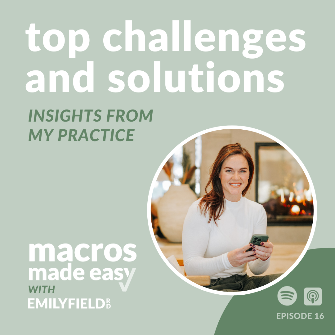 top challenges, macros approach, low energy, building muscle, hormone imbalances, consistency in nutrition habits, calorie intake, macronutrients, protein, fat, carbohydrates, blood sugar levels, high-intensity exercise, energy slump, balanced meal, morning workouts, meal intervals, strength training, progressive overload, muscle mass, body composition, calorie intake, hormone disturbances, alcohol consumption, chronic stress, perimenopause, thyroid health, balanced meals, lifestyle factors, emotional tie to goals, mindfulness, stress management, consistency, imperfect action