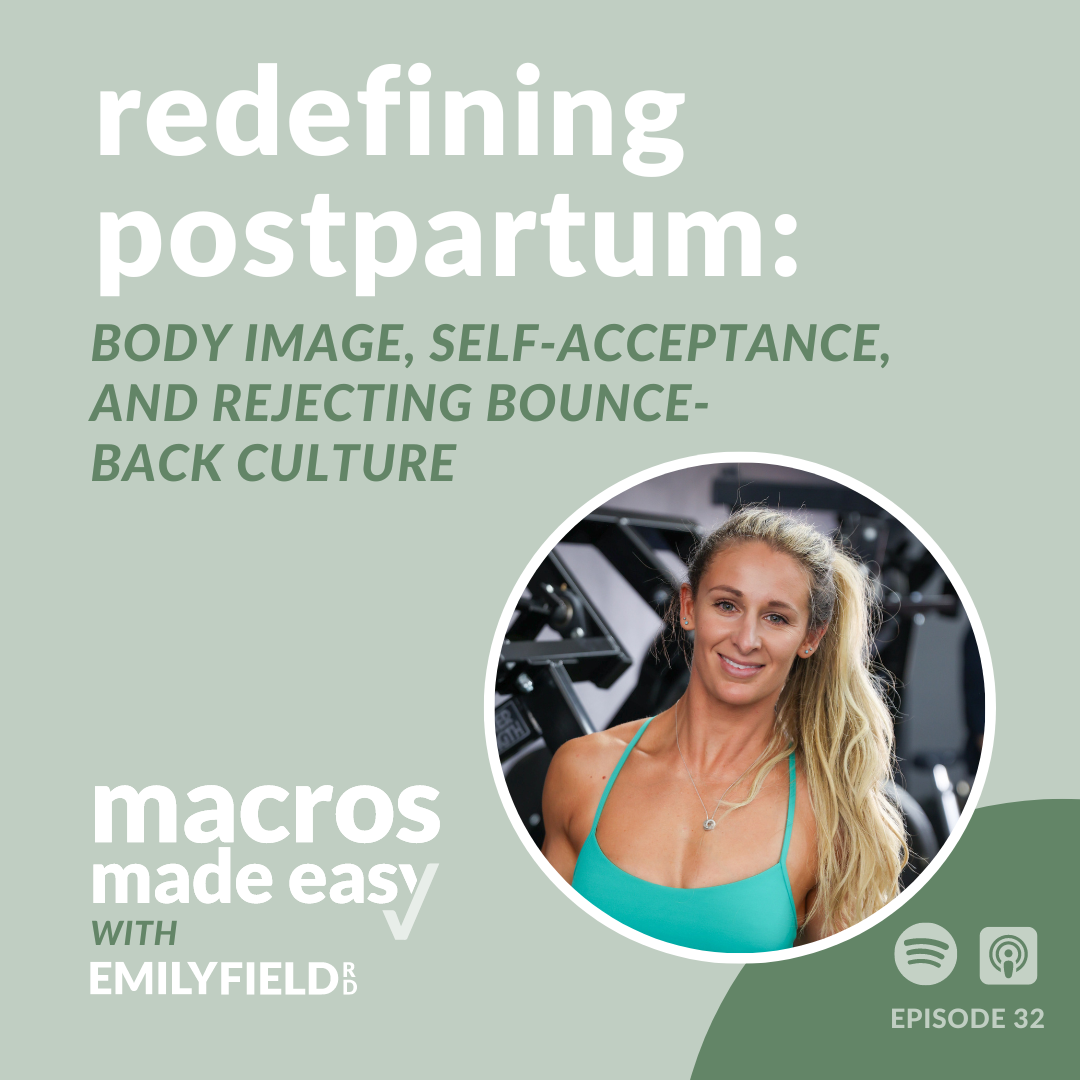 pregnancy coach, postpartum coach, body image, bounce-back culture, motherhood, transitional phases, fitness, postpartum recovery, unrealistic expectations, support systems, self-acceptance, positive mindset, social media, body positivity, practical advice, new moms, empowerment, change, personal growth, fitness journeys, early stages of motherhood, mental health, motherhood challenges, realistic portrayals, community support, Instagram, nutrition journeys, self-care, body changes, emotional challenges, postpartum bodies, childcare support, motherhood realities, fitness goals, flexibility in fitness, celebrating capabilities, nurturing oneself, positive influences, personal development, healing journey