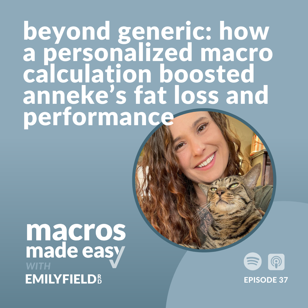 personalized macro calculation, custom macro calculation, registered dietitian, nutrition tracking, weight loss, energy levels, athletic performance, active lifestyle, strength training, nutrition struggles, carb cravings, calorie deficit, body composition, mindset, motivation, self-awareness, accountability, health goals, fitness transformation, MyFitnessPal, nutrition journey, macronutrients, tailored nutrition, gradual changes, sustainable results, health and wellness, nutrition education
